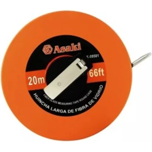 Cinta Metrica Agrimensor 20 Mts Asaki Ask-09501