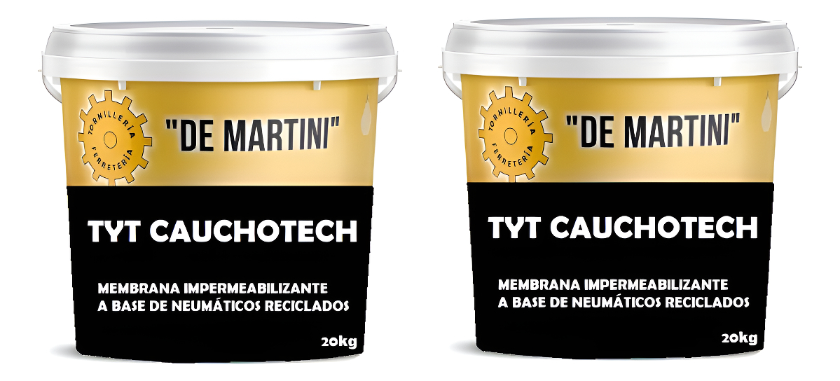 Membrana Liquida Base Neumáticos Reciclados Cauchotech 20+20