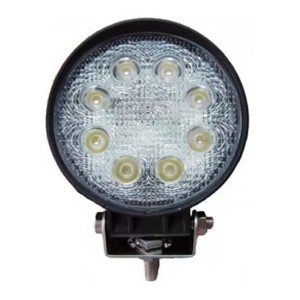 Faro Caminero Redondo 8 Leds X 3w Epistar 1760 Lumens 10-30v