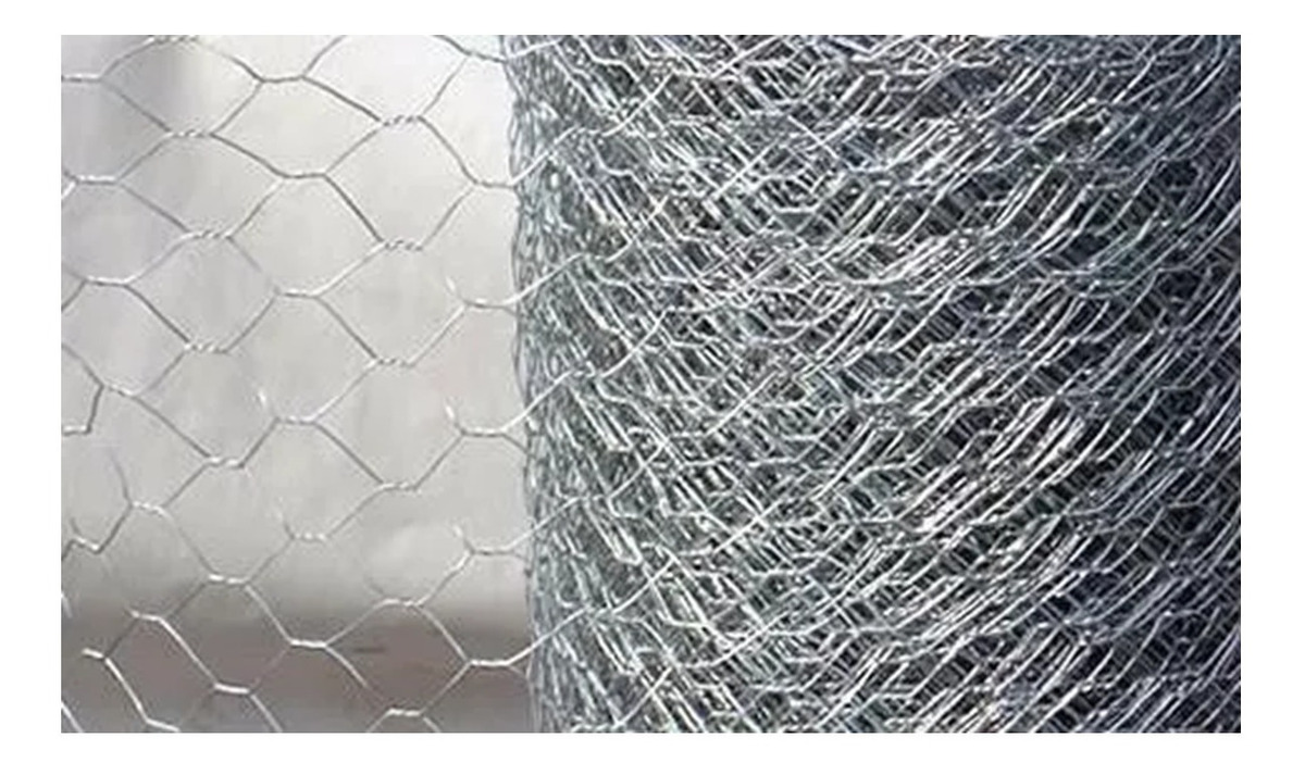 Tejido Malla Pollito Rollo De 1.25 Mts Alto X25mts (30 M2)