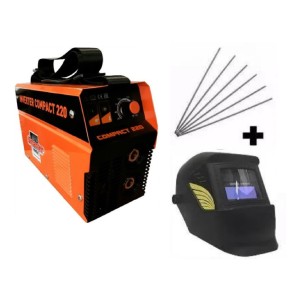 Soldadora Inverter Smarter Compact 220 + Careta + Elec - Tyt