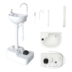 Lavatorio Doble Tanque Camping, Pesca, Caza Portatil