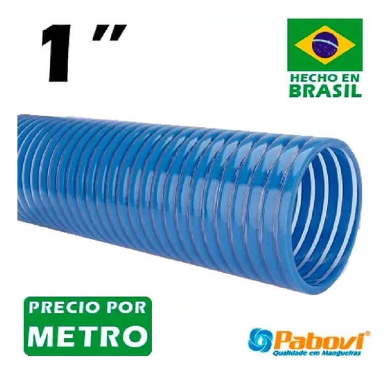 Motobomba Agua Manguera Succion Expulsion 1 Precio X Metro - Imagen 2