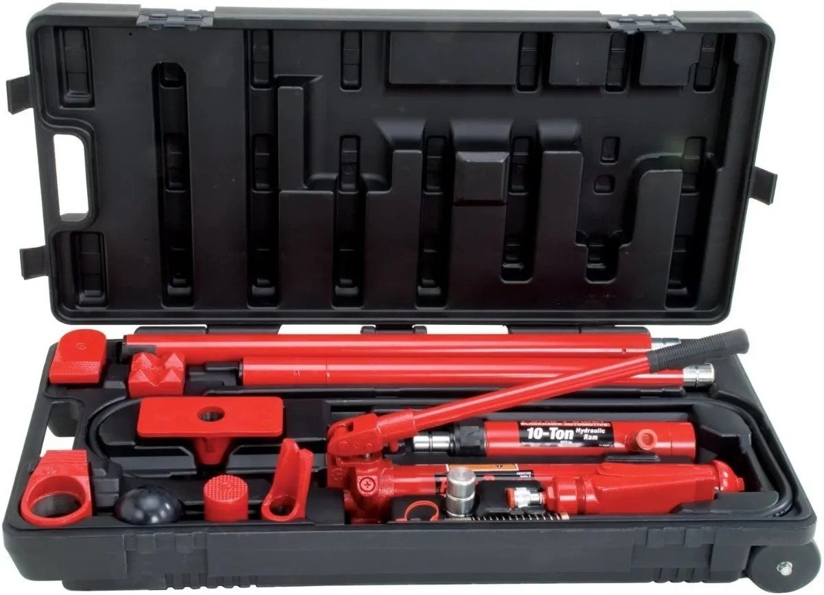 Gato Carrocero Hidraulico 10 Ton Chapista Expansor Leao Bras - Imagen 2
