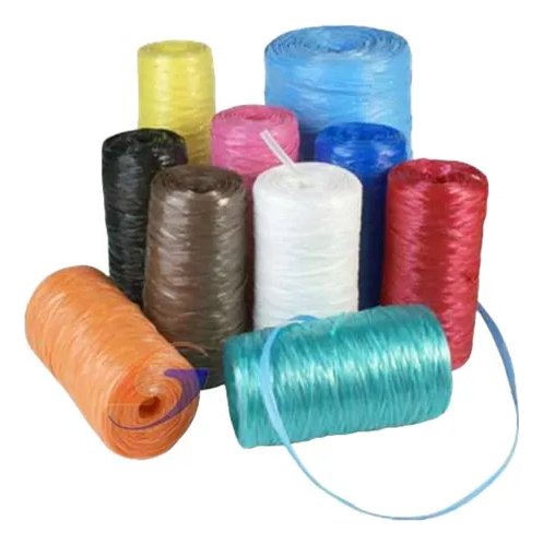 Hilo Rafia Color Cono Grande Nylon Plastico - Imagen 2