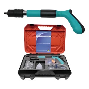 Pistola Remachadora Profesional Clavos Fulminante Cantidad De Boquillas 1