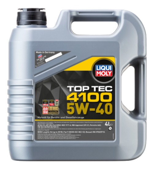 Aceite Para Motor Liqui Moly Sintético 5w-40 Para Auto Camioneta 4l