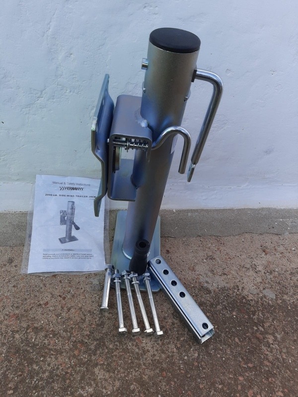 Pata Trailer Fija Tercera Rueda Fija Trailer Tyt - Imagen 3