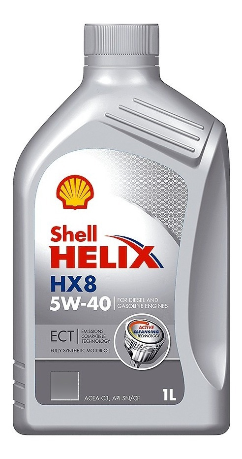 Aceite Lubricante Shell Sintetico Helix Hx8 5w40 1l - Tyt