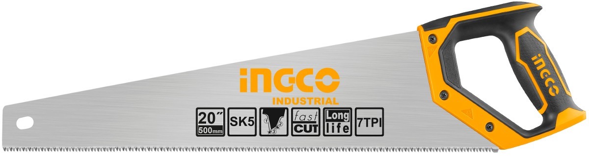 Serrucho Ingco Industrial 500mm Material Sk5 Hhas28500 - Tyt