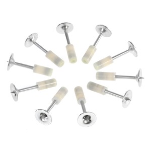 200 Clavos Fulminantes Con Golilla P/ Pistola De Fijaciones