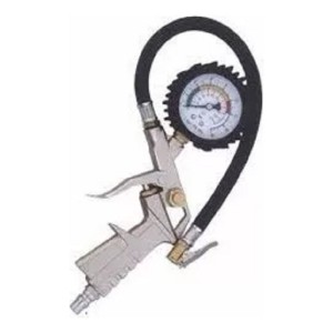 Pistola De Inflar Con Puntero Y Manómetro - Tyt