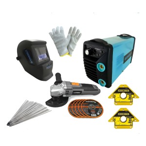 Soldadora Energy 200a Kit Talle Amoladora Mascara + Regalos