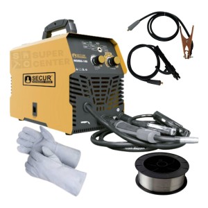 Inverter Mig Mma Tig 140a Electrica + Flux + Guante Cuero