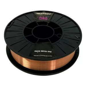 Alambre Comun Mig P/soldar C/gas 5 Kg 0,8mm Profesional- Sc Color Bronce