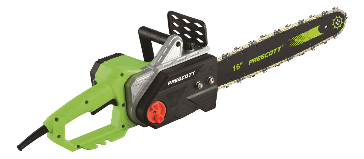 Motosierra Electrica Electrosierra Prescott 1400w Color Verde
