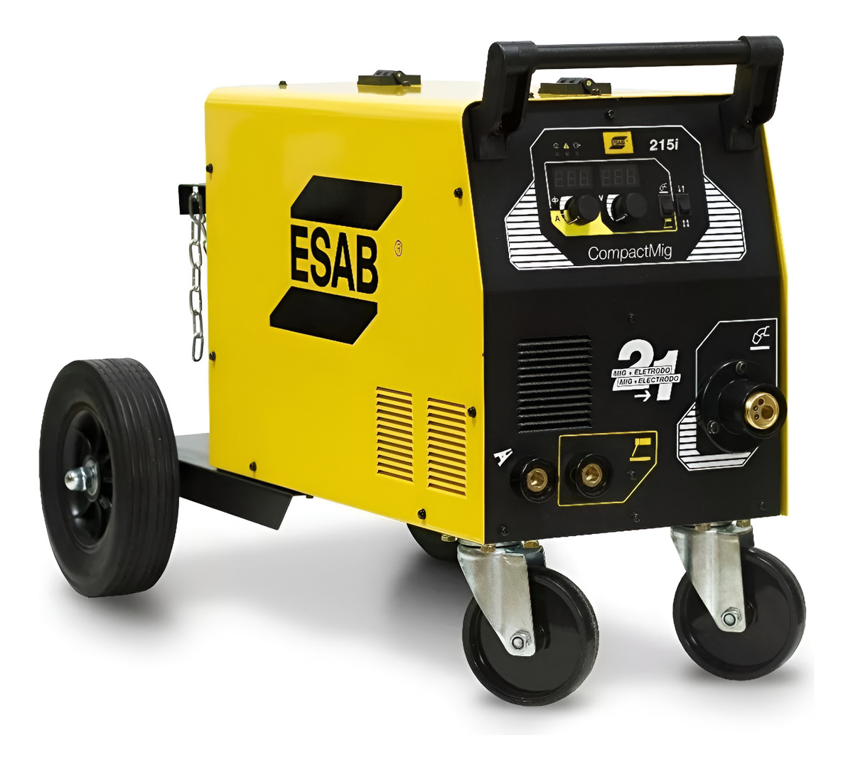 Equipo Soldar 200amp Mig 170amp Mma Esab Compactmig 215l Tyt