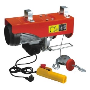 Aparejo Electrico 250/500kg Cable Acero 12mt Mando Distancia