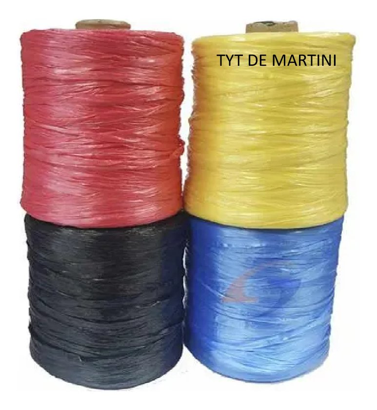 Hilo Rafia Color Cono Grande Nylon Plastico