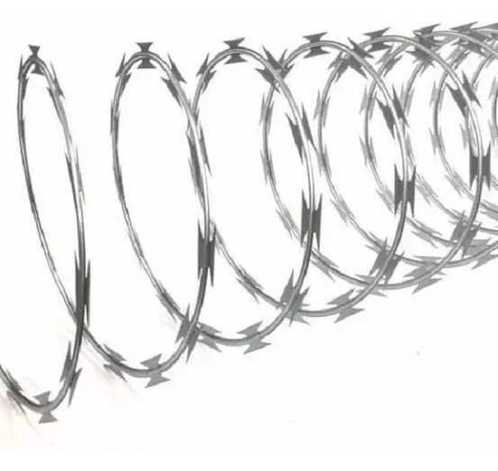 Concertina Tyt Galvanizada Doble Filo 11m Diámetro 40cm - Imagen 2