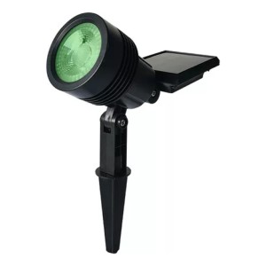 Pincho Solar Led Tipo Spot Negro Verde 20lm Verde - Tyt