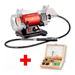Mini Amoladora Banco Ideal Joyería Torno Einhell 120w G P Rojo 50 Hz