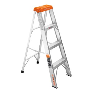 Escalera Aluminio Truper 3 Esc Tipo Tijera 1.2mt 175 Kg Color Plateado