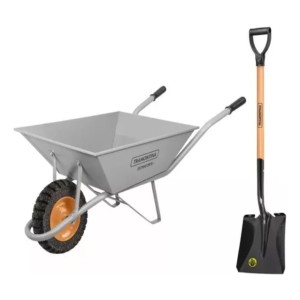 Carretilla Cuadrada Rueda Maciza 65lts Tramontina LG