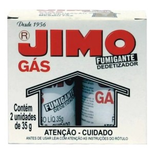 Bomba De Gas Jimo Fumigante X 2 Unidades 35 G - No Deja Olor
