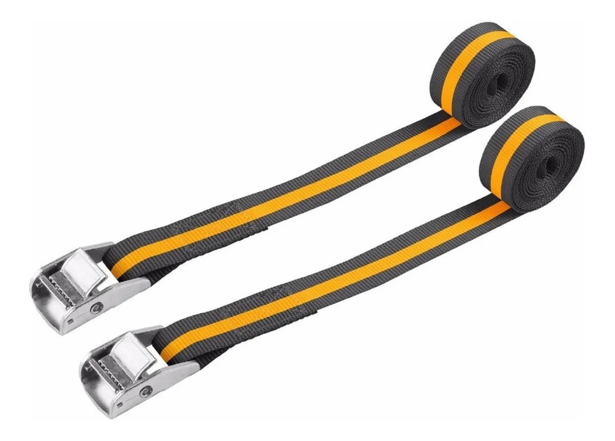 Jgo 2 Cintas Sujeción C/ajuste Tolsen Industrial 200kg 62246