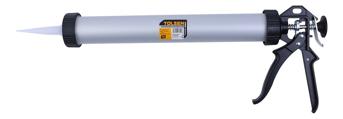 Pistola Aplicadora Silicona Salchicha Aluminio Tolsen 43046 - Imagen 4