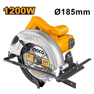 Sierra Circular 1200w 7 1/4 Super Select Ingco Cs18578 Color Amarillo