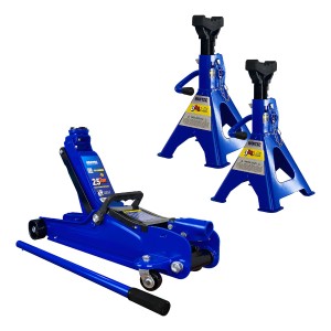 Gato Hidráulico 2.5 Toneladas + Torres Auto 3 Ton Hantec