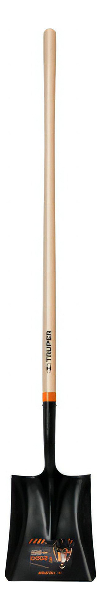 Pala T-2000 Cuadrada, Mango Largo 45' Truper 17176