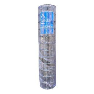Tejido Malla Electrosoldada Galvanizada Rollo 1.80m X 25 Mts