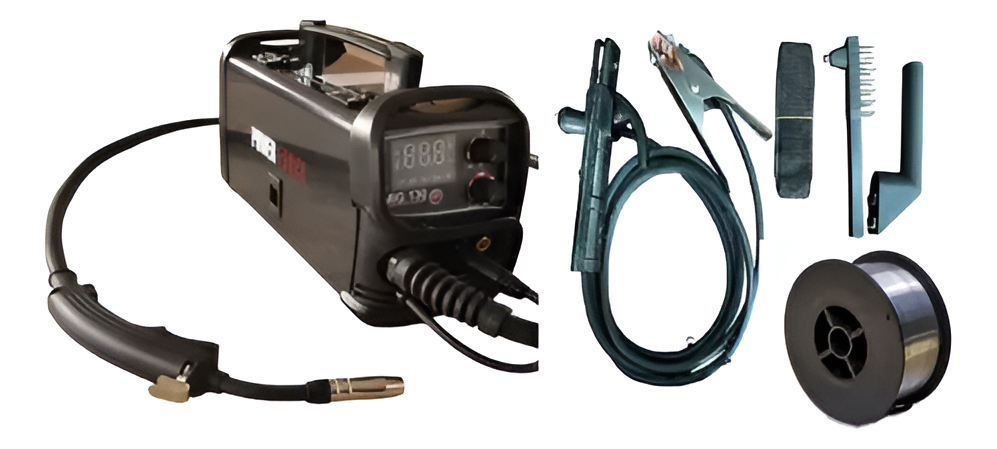 Soldadora Mig Sin Gas Con Cada Y Electrodos 130 Amp 1 Año