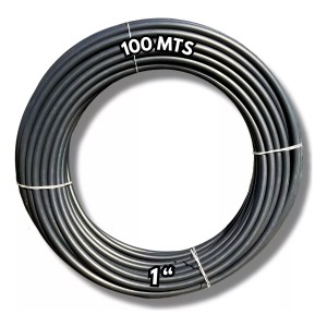 Caño Plastiducto 1 Pulgada 100 Metros - Para Riego U Otros