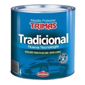 Masilla Poliester Plástica Autos, Cocina, Piletas X 1 Kg Tyt