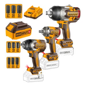 Kit Herramientas 3 Llaves De Impacto Ingco Cosli250386