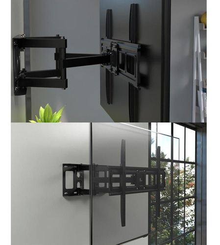Soporte Articulado Xtech Xta-475 Pared Para Tv 32-70 Pulgadas Inclinable Giratorio Negro - Imagen 12