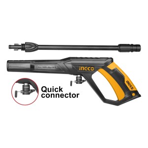 Lanza Hidrolavadora Amsg028 Conector Rapido Ingco Color Amarillo Frecuencia 50