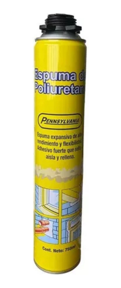 Espuma De Poliuretano Expansible 750ml X 12 Unidades - Tyt