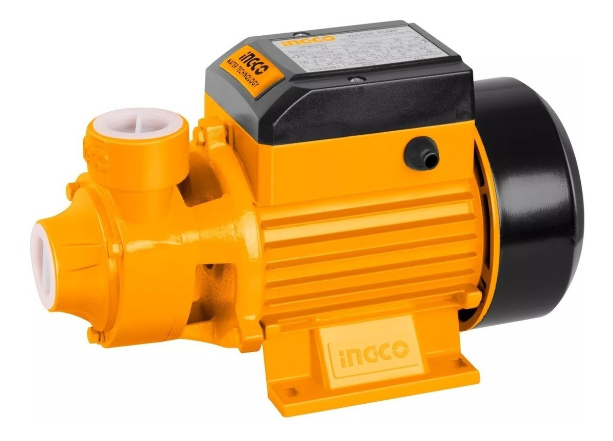 Bomba Vpm37018 Perisferica 370w Ingco Color Amarillo Frecuencia 50 - Imagen 2