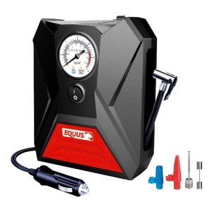 Compresor Inflador De Neumáticos 12v C/luz Led Equus
