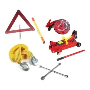 Kit De Emergencia Para Auto Con Gato De Carro 2ton