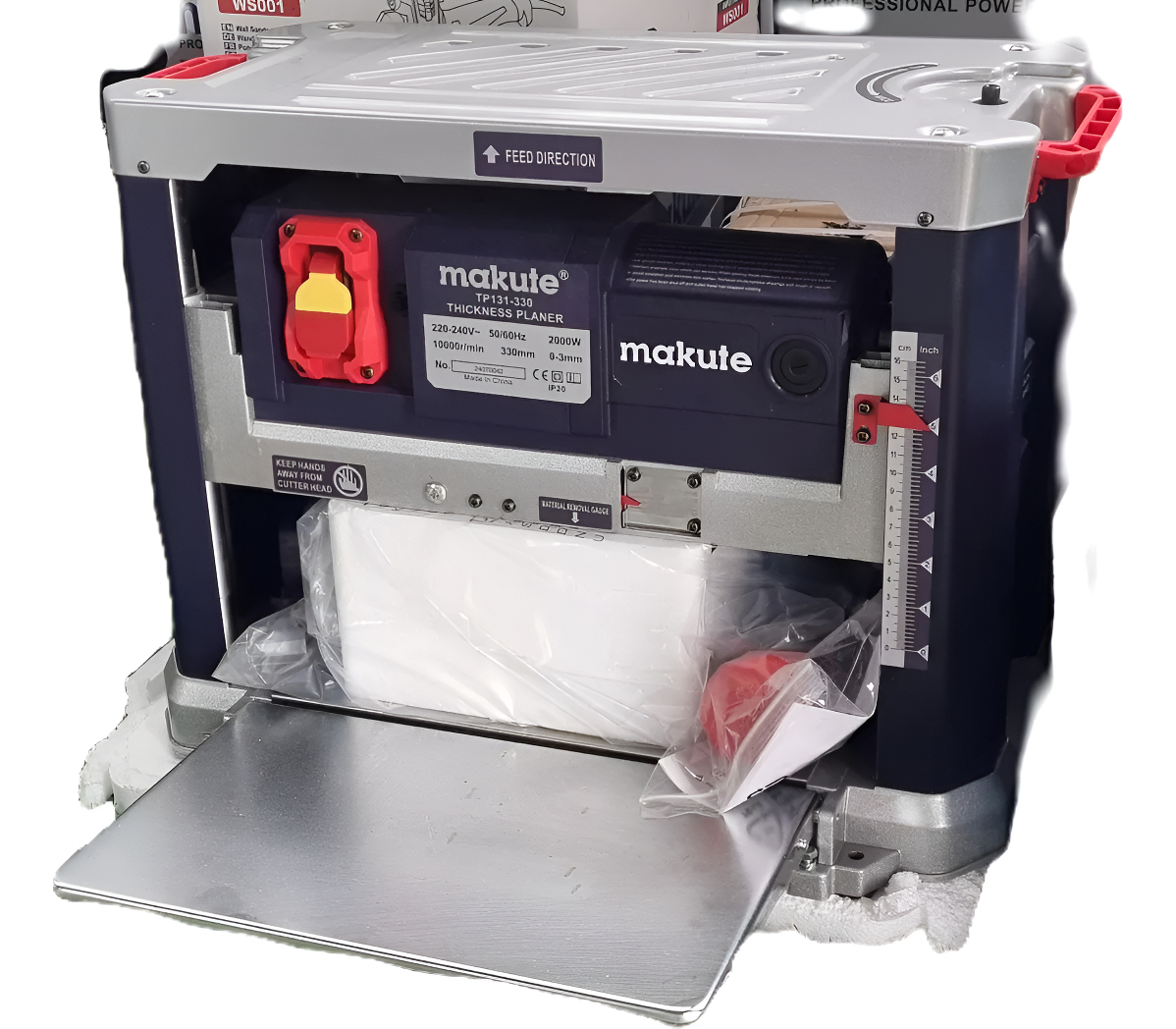 Cepillo Garlopa De Mesa Profesional 2000w Makute - Tyt