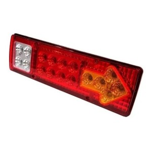 Farol Trasero Led 12v 24v Camion C/flecha 30x9cm
