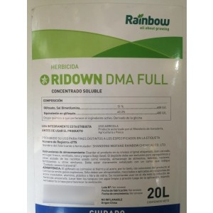 Herbicida Matayuyos Amplio Espectro Glifosato 20 Litros.