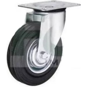 Rueda De Goma Con Base Giratoria De 75mm - Tyt