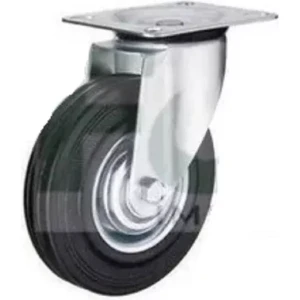 Rueda De Goma Con Base Giratoria De 75mm - Tyt